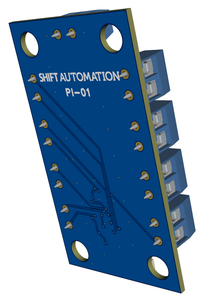 Linear actuator position indicator board